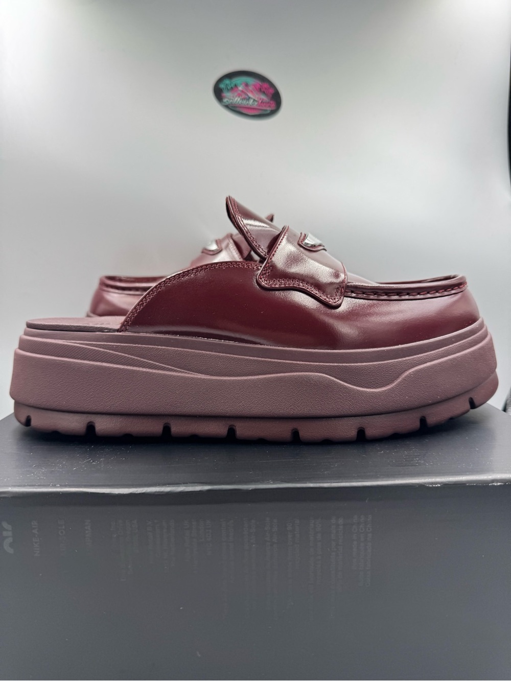 Nike Air Jordan Mule Dark Team Red BRAND NEW Size 12 Women